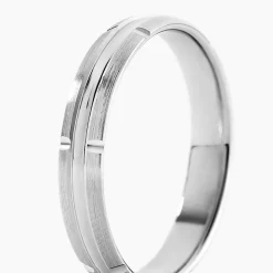 Marc Orian Bijoux Personnalisés|Alliances > Alliance Alontio Palladium Blanc