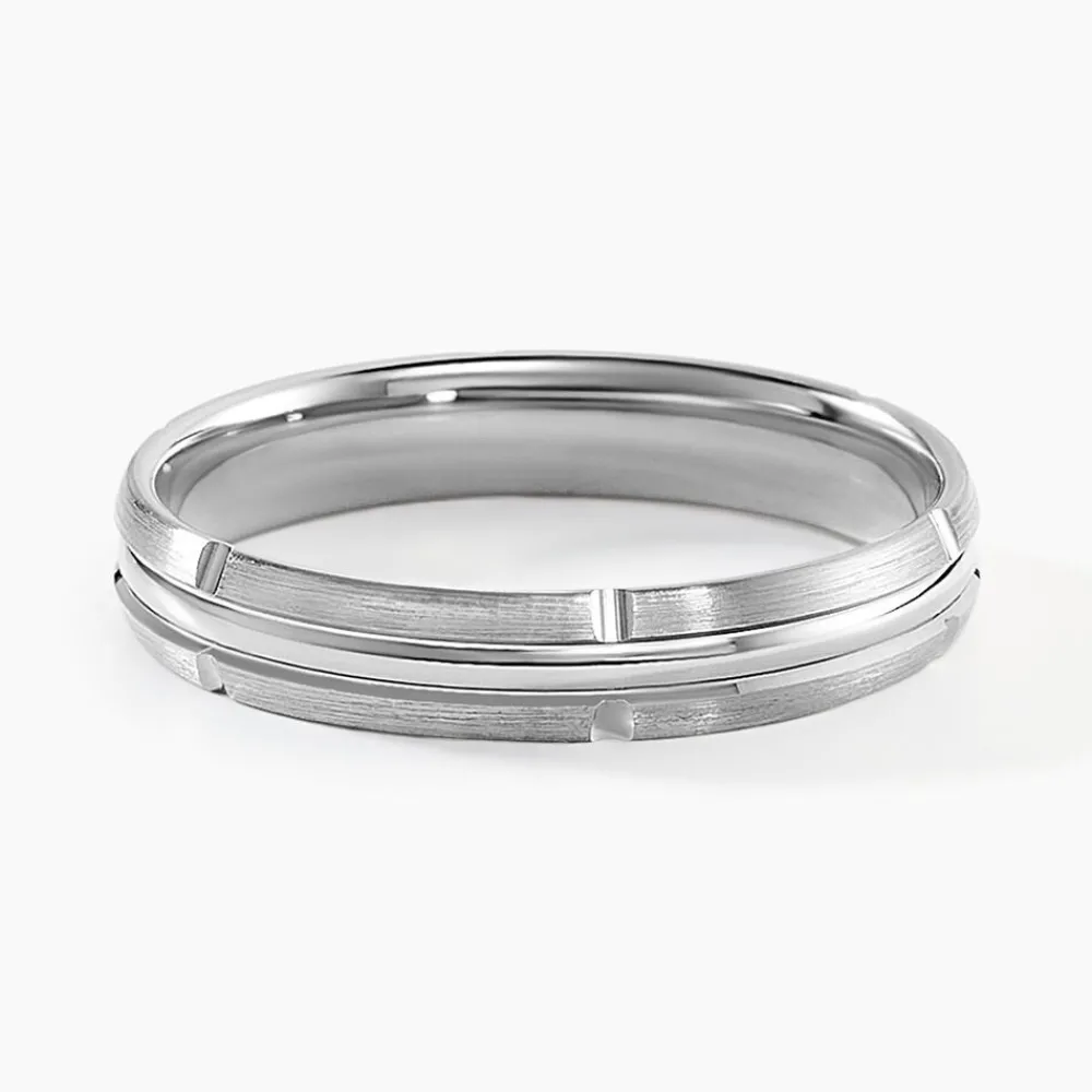 Marc Orian Bijoux Personnalisés|Alliances > Alliance Alontio Palladium Blanc