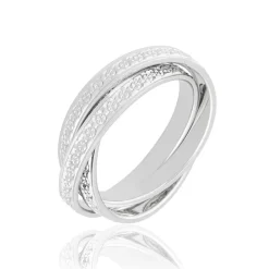 Marc Orian Bagues|Alliances > Alliance Bertina Demi Jonc Classique Or Blanc
