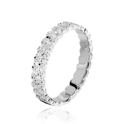 Marc Orian Bagues|Alliances > Alliance Effet Dentelle Or Blanc