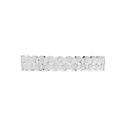 Marc Orian Bagues|Alliances > Alliance Effet Dentelle Or Blanc