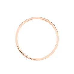 Marc Orian Bagues|Alliances Or Rose > Alliance Effet Perle Ruban Plat Or Rose