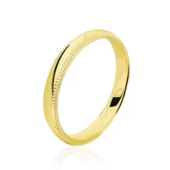 Marc Orian Bagues|Alliances > Alliance Elna Demi Jonc Classique Or Jaune