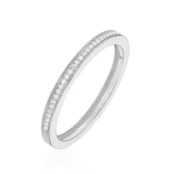 Marc Orian Anniversaire De Mariage|Bagues > Alliance Elsia Or Blanc Diamant