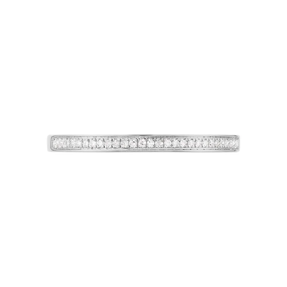 Marc Orian Anniversaire De Mariage|Bagues > Alliance Elsia Or Blanc Diamant