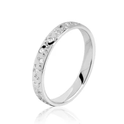 Marc Orian Bagues|Alliances > Alliance Fantaisie Or Blanc Diamant
