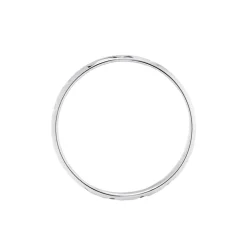 Marc Orian Bagues|Alliances > Alliance Fantaisie Ruban Plat Or Blanc
