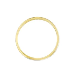 Marc Orian Bagues|Alliances > Alliance Grain De Folie Diamantee Ruban Plat Or Bicolore