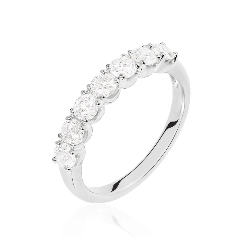 Alliance Hera Or Blanc Diamant