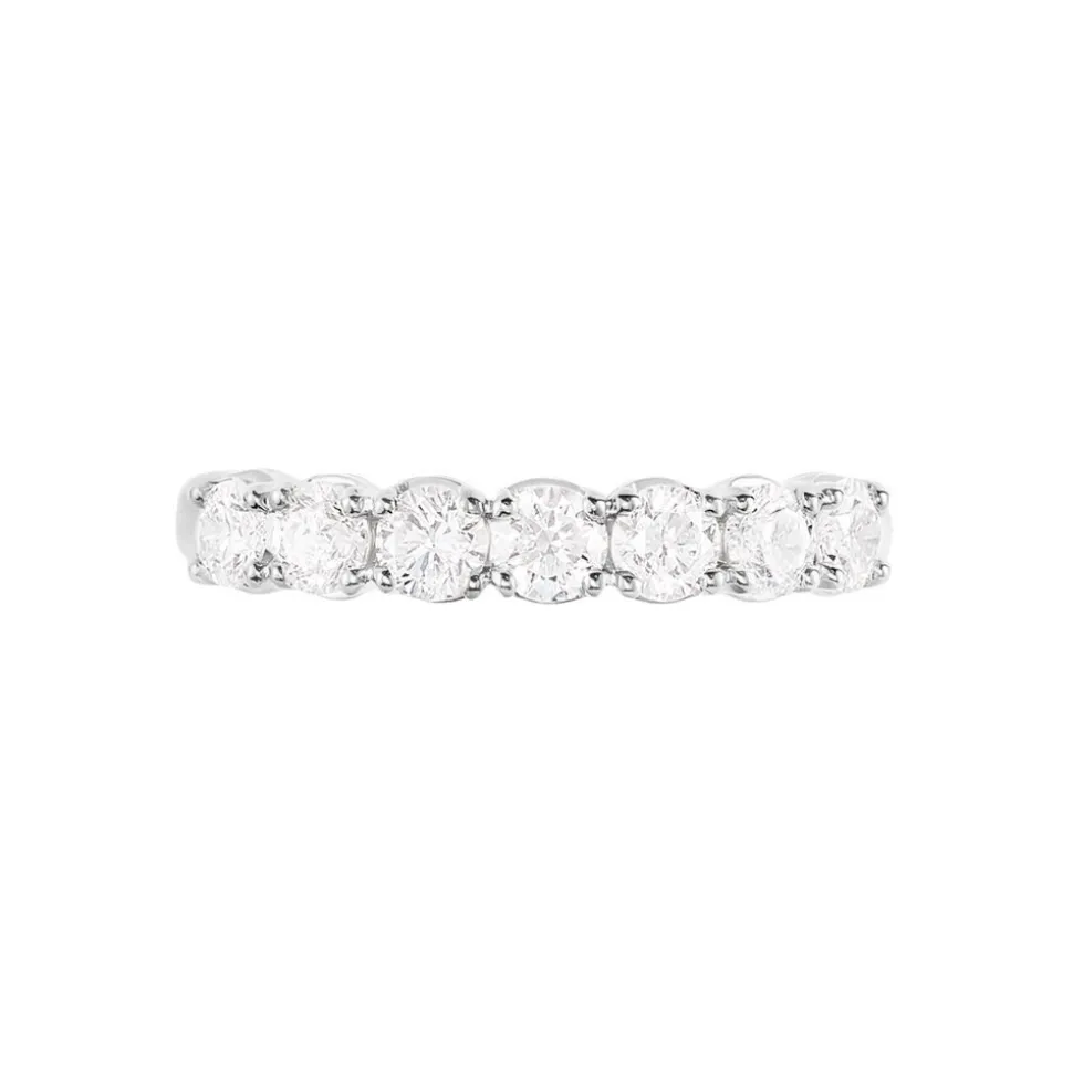 Alliance Hera Or Blanc Diamant