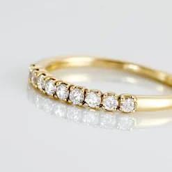 Alliance Hera Or Jaune Diamant