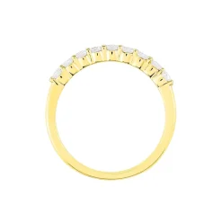 Alliance Hera Or Jaune Diamant