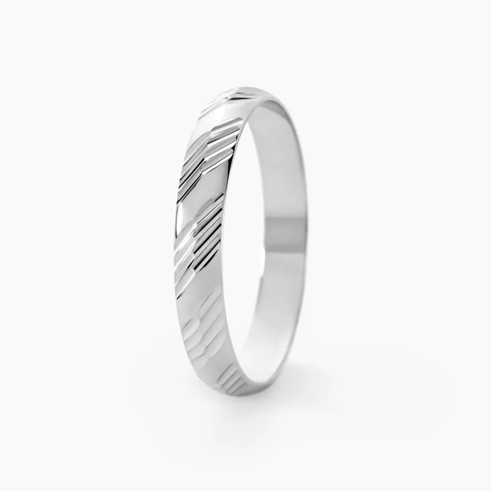 Marc Orian Bagues|Alliances > Alliance Hercule Or Blanc