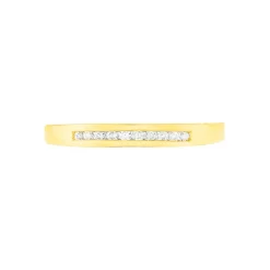 Alliance Hippolyne Or Jaune Diamant