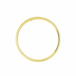 Alliance Irais Demi Jonc Classique Or Jaune