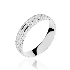 Marc Orian Bagues|Alliances > Alliance Leliana Demi Jonc Classique Or Blanc