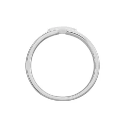 Marc Orian Bagues|Alliances > Alliance Magali Ruban Plat Or Blanc