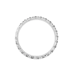 Marc Orian Bagues|Alliances > Alliance Mathena Ruban Plat Or Blanc