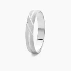 Marc Orian Bagues|Alliances > Alliance Mercure Or Blanc
