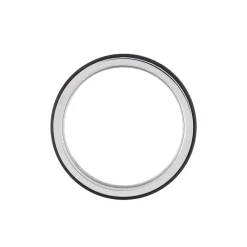 Marc Orian Bijoux Personnalisés|Alliances > Alliance Nayhan Ruban Plat Titane Blanc