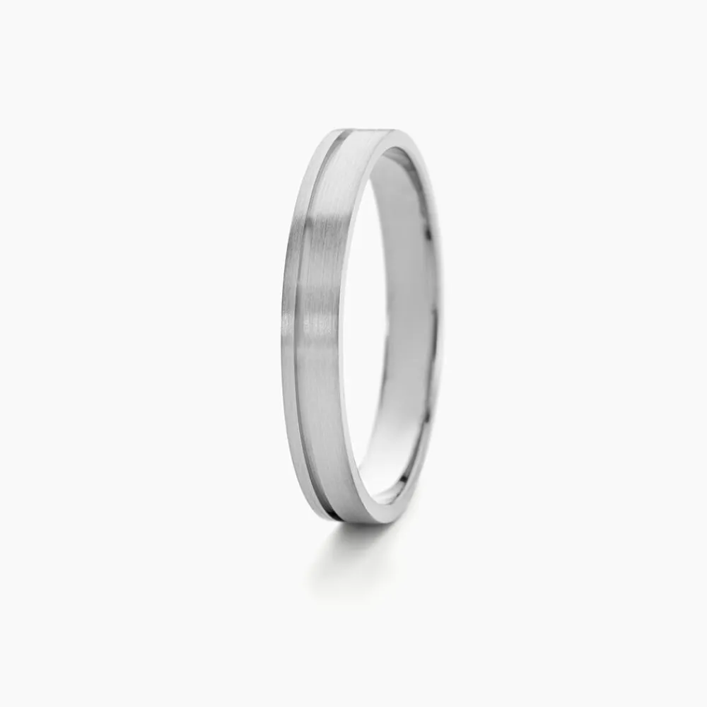 Marc Orian Bijoux Personnalisés|Alliances > Alliance Paddy Palladium Blanc