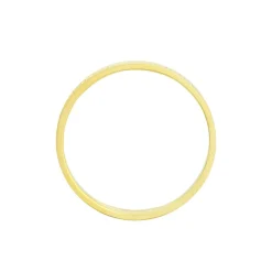 Alliance Perlee Ruban Plat Or Jaune