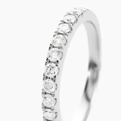 Alliance Pristina Ld Platine Blanc Diamant Synthétique