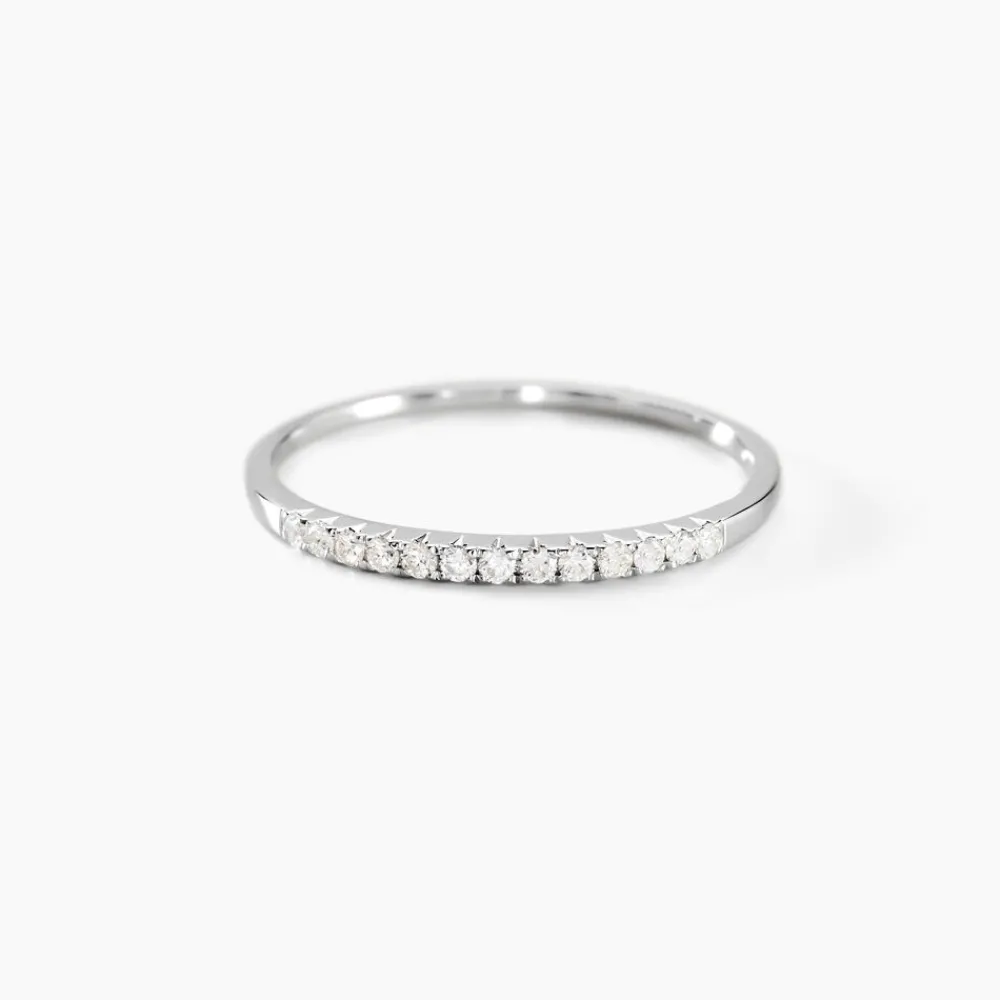 Marc Orian Anniversaire De Mariage|Bagues > Alliance Pristina Or Blanc Diamant