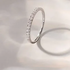 Marc Orian Anniversaire De Mariage|Bagues > Alliance Pristina Or Blanc Diamant
