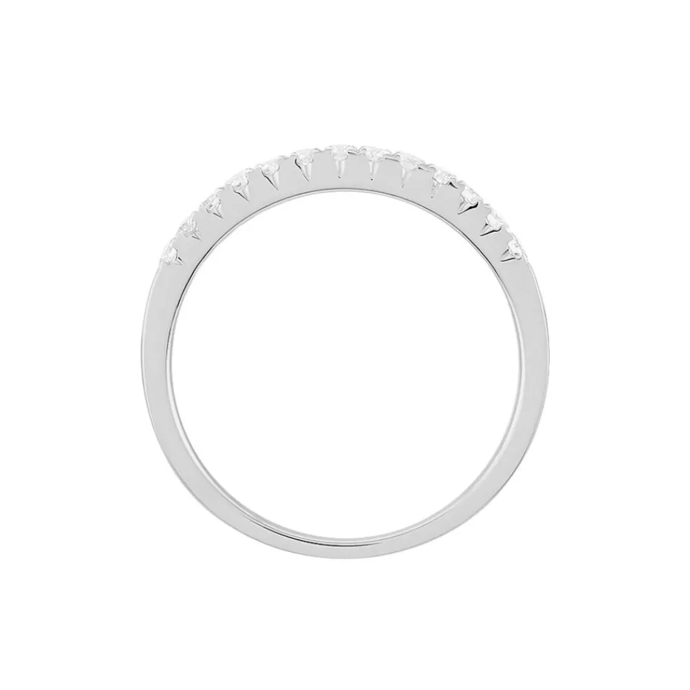Marc Orian Anniversaire De Mariage|Bagues > Alliance Pristina Or Blanc Diamant