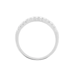 Alliance Pristina Or Blanc Diamant