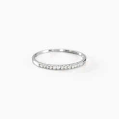 Marc Orian Anniversaire De Mariage|Bagues > Alliance Pristina Or Blanc Diamant