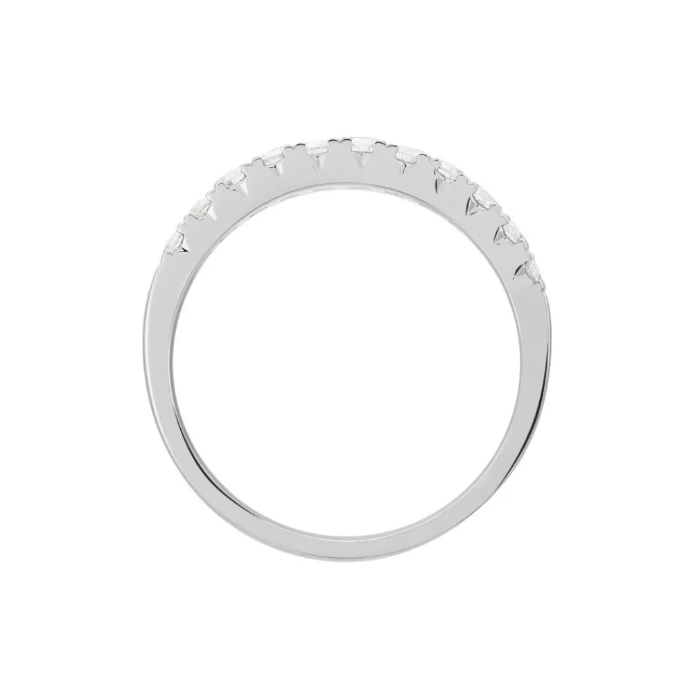 Marc Orian Anniversaire De Mariage|Bagues > Alliance Pristina Or Blanc Diamant