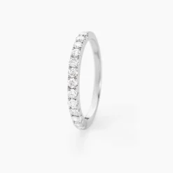 Alliance Pristina Or Blanc Diamant