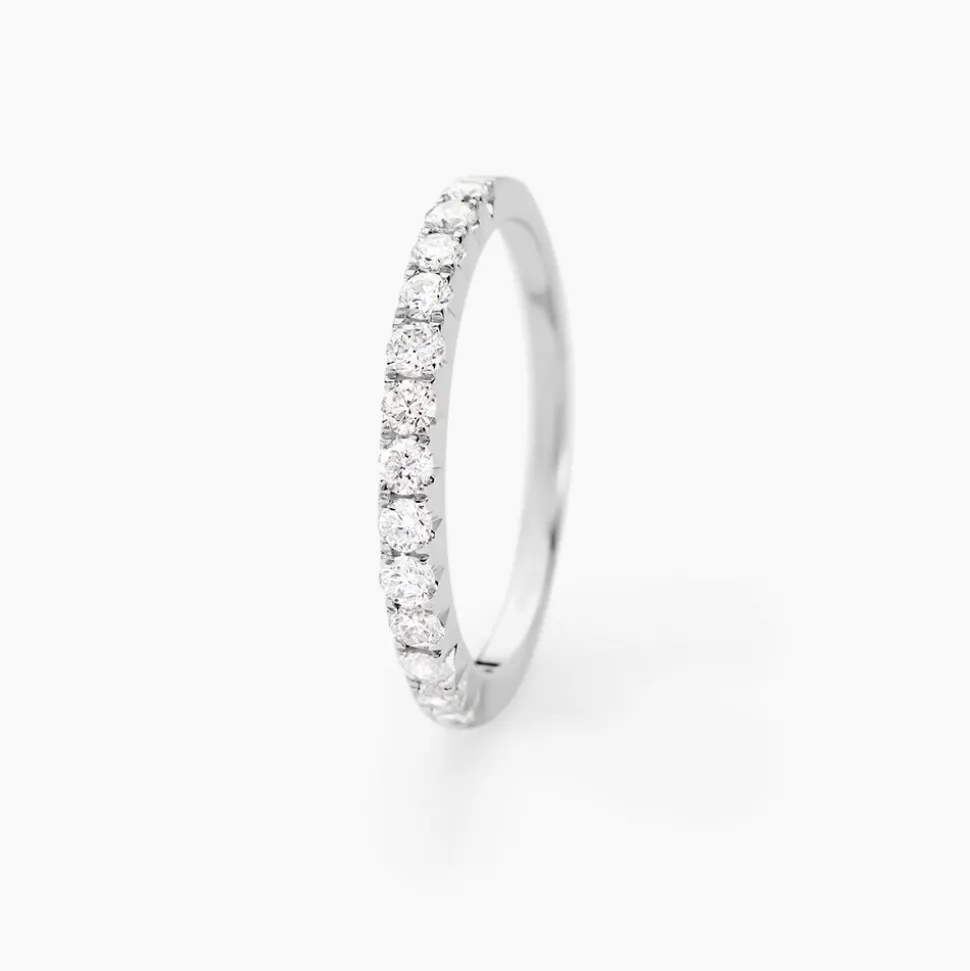 Alliance Pristina Or Blanc Diamant