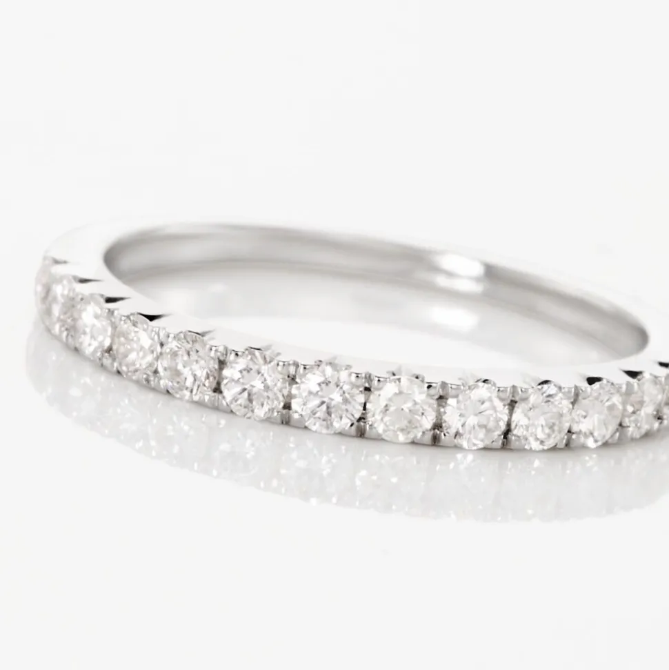 Alliance Pristina Or Blanc Diamant