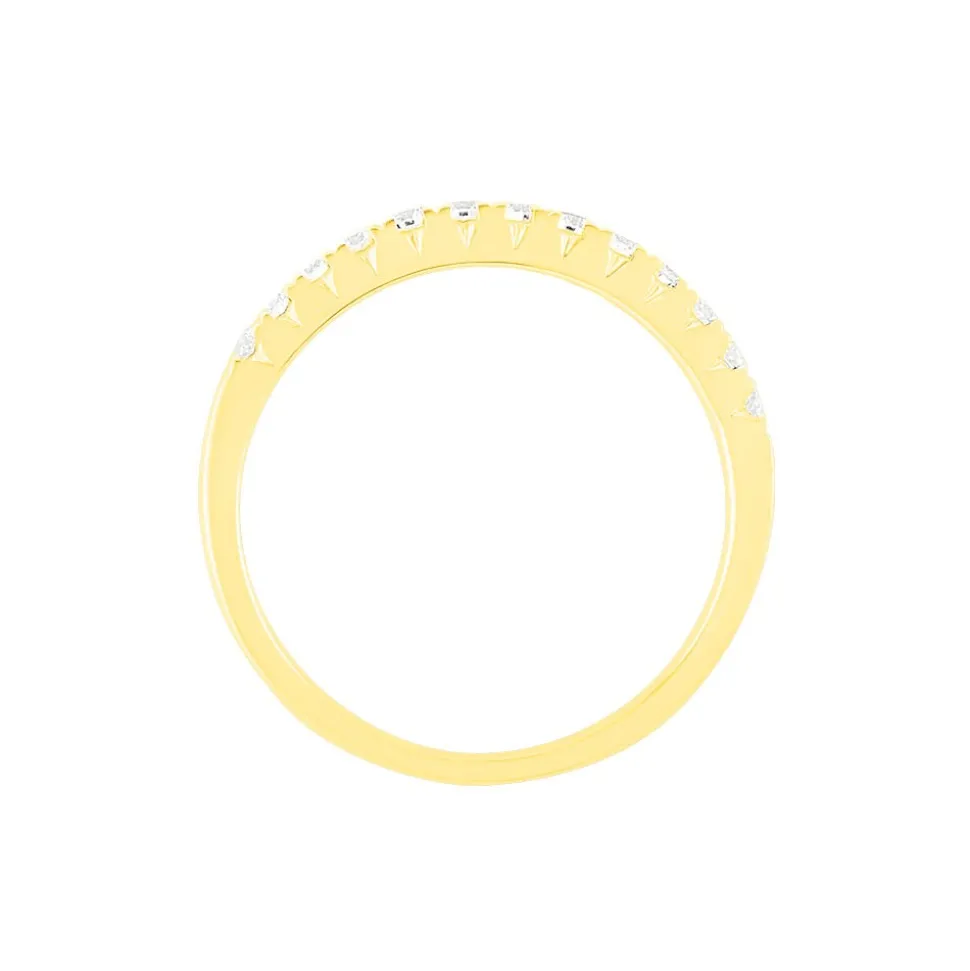 Alliance Pristina Or Jaune Diamant