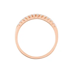Marc Orian Anniversaire De Mariage|Bagues > Alliance Pristina Or Rose Diamant