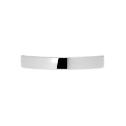 Marc Orian Bagues|Alliances > Alliance Ruban Bombe Or Blanc