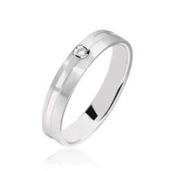 Marc Orian Alliances|Bijoux Personnalisés > Alliance Shehrazade Or Blanc Diamant