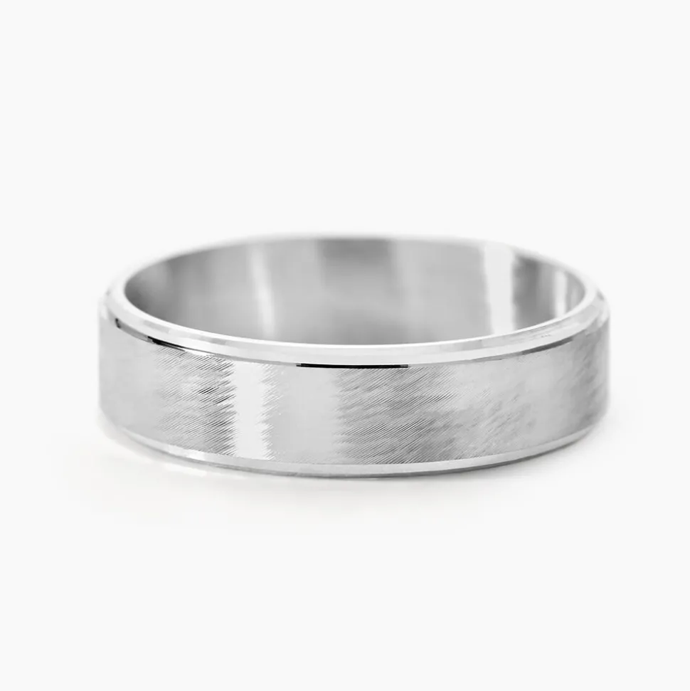 Alliance Sudem Ruban Plat Argent Blanc