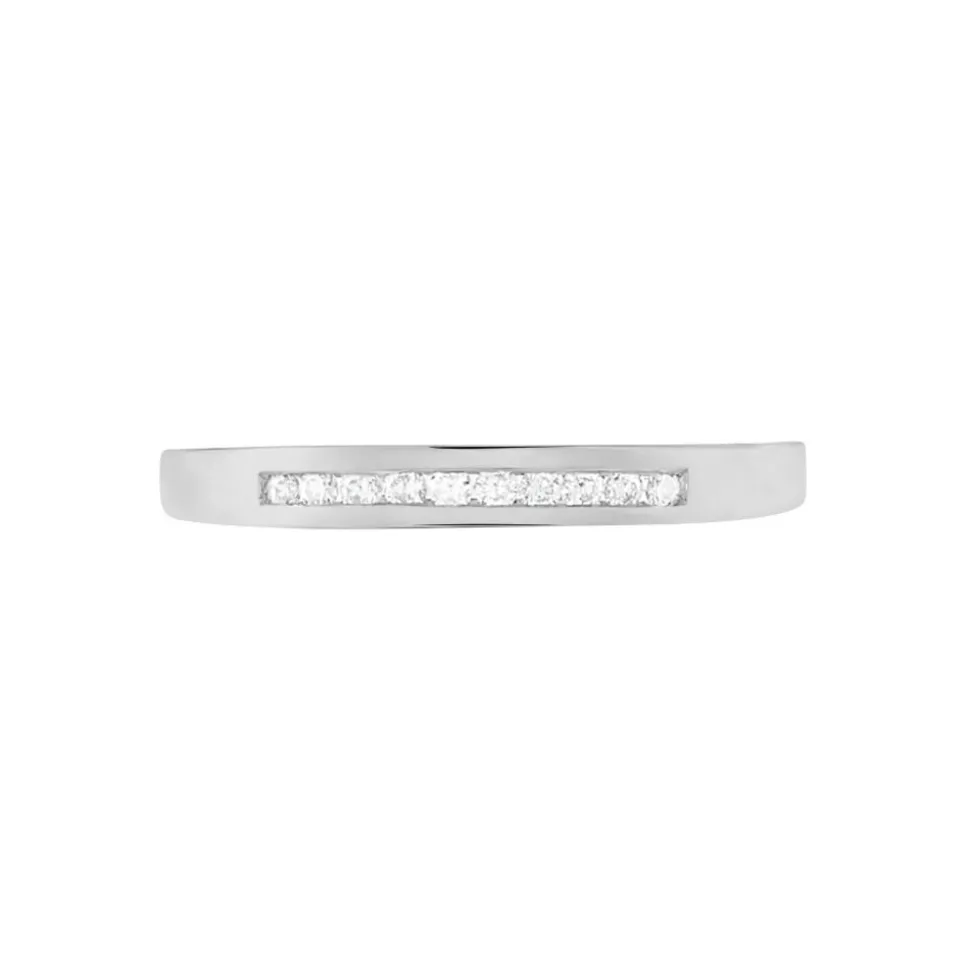 Alliance Yamile Or Blanc Diamant