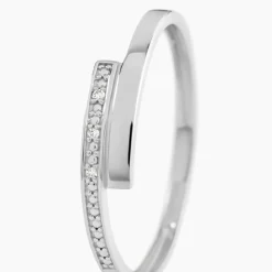 Marc Orian Bagues|Bagues Diamant > Bague Abigaelle Or Blanc Diamant