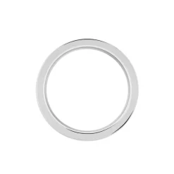 Bague Acier Blanc
