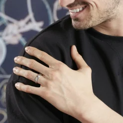 PHEBUS HIM Bagues Homme|Bagues > Bague Acier Blanc