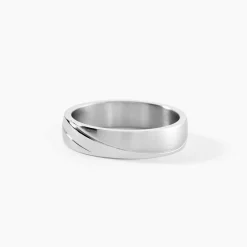 PHEBUS HIM Bagues Homme|Bagues > Bague Acier Blanc