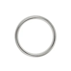 Bague Acier Blanc Sabien