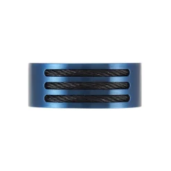 Marc Orian Idées Cadeaux Homme|Bagues > Bague Acier Bleu Luke