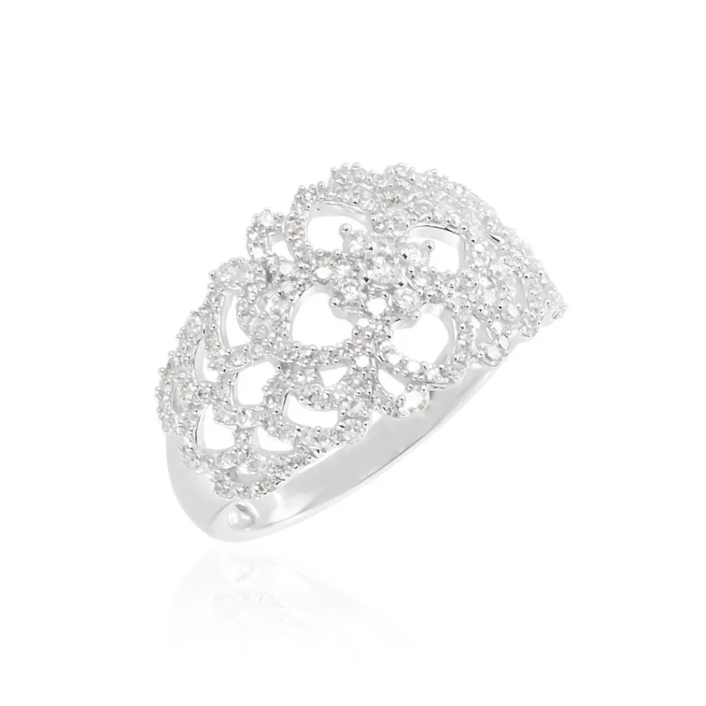 Marc Orian Bagues|Bagues Diamant > Bague Adanie Or Blanc Diamant