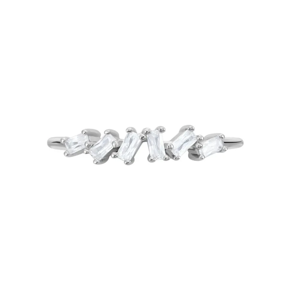 Bague Adonia Argent Blanc Oxyde De Zirconium